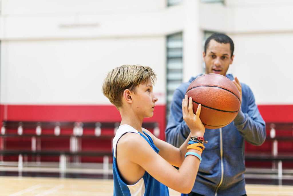 gratis E-learning basketball
